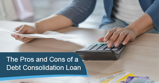 Pros and cons of debt consolidation loan