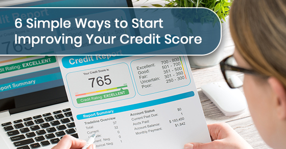 How to improve your credit score?
